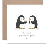 Cute Wedding Card, You Found Your Favourite Pebble