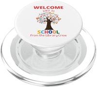 Cute Welcome Back to School from the Library Crew- Librarian PopSockets PopGrip for MagSafe