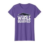Cute Well Behaved Whale Saying Gift Idea for Kids Adults T-Shirt