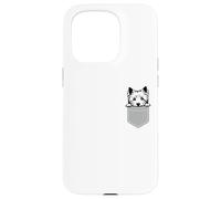 cute Westie in Pocket Case for iPhone 15 Pro