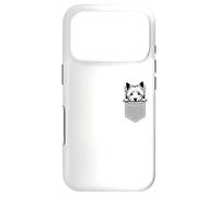 cute Westie in Pocket Case for iPhone 17 Pro