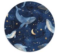 Cute Whale 1000 Piece Jigsaw Puzzle for Adults Ocean World Colourful Jigsaws Educational Games Great Gift 1000pcs (67.5x67.5cm)
