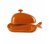 Cute Whale Butter Dish, Ceramic Butter Dish with Lid and Handle, Funny Butter Holder for East Coast Butter, Modern Kitchen Decor and Accessories