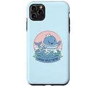 Cute Whale Hello There Sea Animal Fan Ocean Funny Pun Case for iPhone 11 Pro Max