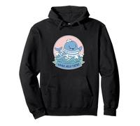 Cute Whale Hello There Sea Animal Fan Ocean Funny Pun Pullover Hoodie