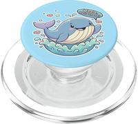 Cute Whale Hello There Sea Creature Ocean Funny Animal Fan PopSockets PopGrip for MagSafe