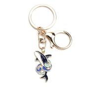 Cute Whale Pendant Design,Whale Pendant Keychain, Sister and Friends, Gift for Colleagues, Simple and Fashionable for Women, Key Chain Gift for Mother