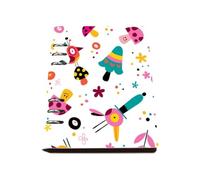 Cute Whimsical Critter Notebook A5, Pu Leather Notebooks A5, Lined Paper Teacher Notebook 180Pages/90Sheets, Workbooks for Dairy, Exercise Books for Women, Revision Supplies Women Man
