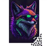 Cute Whimsical Fox, 1000 Piece Paper Jigsaw, 52x38cm/1000pcs