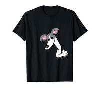 Cute Whippet Peeking from The Side Funny Whippet Dog T-Shirt