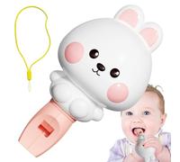 Cute Whistle | Rabbit Whistle with Lanyard - Creative Whistle, Fun Noise Maker Toy, Music Instrument for Home, Travel