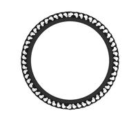 Cute White Ghost Halloween Pattern Universal Steering Wheel Cover - Durable, Non-Slip Chloroprene Rubber Car Steering Cover With Full-Print Design For Cars, Suvs, Trucks & Atvs