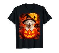 Cute White Labrador Retriever Puppy Lab Dog Halloween Value Graphic T-Shirt