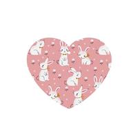 Cute White Rabbit Printing 10 Pieces Air Freshener Cards,Car Scented Hanging Air Freshener Fragrant Sheets For Car Use