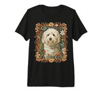 Cute White Shaggy-Dog Havanese or Maltese Premium T-Shirt