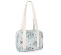 Cute Wild Elephant Small Sports Duffel Bags Funny Elephant Mini Gym Bag Lightweight Casual Tote Travel Sports Organizer Bag for Kids Girls Boys Women Men