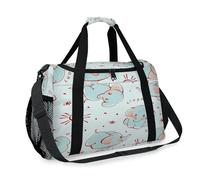 Cute Wild Elephant Travel Duffel Bag for Girls Boys Women Men Funny Elephant Weekend Overnight Bag Shoulder Tote Luggage Handbag for Travel Sports Gym