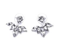 Cute Wild Flowers Earrings Sweet Style Opal Stud Earrings Simple Hanging Earrings,SilverDeft Processed