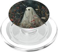 Cute Wildflower Spooky Ghost PopSockets PopGrip for MagSafe