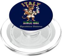 Cute Wind Chime Dog Lady Cup Coffee Italy Flag PopSockets PopGrip for MagSafe