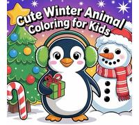 Cute Winter Animal Coloring Book
