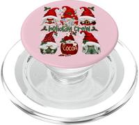 Cute Winter Holiday Crew For Women Hot Cocoa Christmas Gnome PopSockets PopGrip for MagSafe