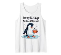Cute Winter PenguinFrosty Feelings Melting Willpower Tank Top