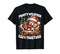 Cute Winter Sayings for Beagle Owners with Christmas Vibes T-Shirt