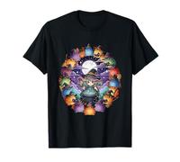 Cute Witch Creating Magical Moments With Toads T-Shirt