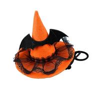 Cute Witch Hat Halloween Mischievous Dogs Costume Cute Festival Animal Headwear Cosplay Accessories For Pet Halloween Props