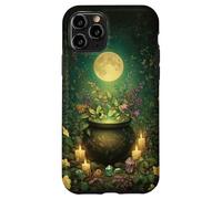 Cute Witchy Wicca Witch Cauldron Moon Halloween Witchcraft Case for iPhone 11 Pro