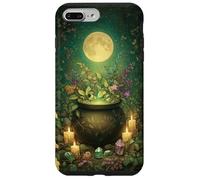 Cute Witchy Wicca Witch Cauldron Moon Halloween Witchcraft Case for iPhone 7 Plus/8 Plus