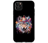 Cute Wolf Party Birthday Themed Festive Wolves Lover Themed Case for iPhone 11 Pro Max