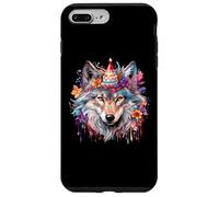 Cute Wolf Party Birthday Themed Festive Wolves Lover Themed Case for iPhone 7 Plus/8 Plus