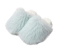 Cute Women House Shoes Slippers [Warm Upgrade] Women's Warm Slippers Soft and Comfortable Warm Your Feet in Winter (Blue, 4)