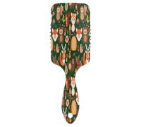 Cute Woodland Animals Foxes Air Comb, Detangling Brush Comb, Anti Static Brush, 3d Brush Hair