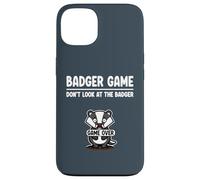 Cute Woodland Creature Badger Game Don’t Look at the Badger Case for iPhone 13