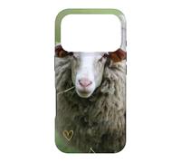 Cute woolly sheep portrait nature country Case for iPhone 17 Pro