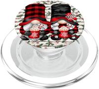 Cute Xmas Snowflake Pattern Hot Cocoa Mugs Christmas Gnome PopSockets PopGrip for MagSafe