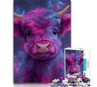 Cute Yak 1000 Piece Jigsaw Puzzle for Adults And Teenagers,Educational Toy Funny Family Games Unique Home Decor (38x26cm)