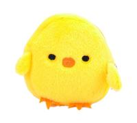 Cute Yellow Chicken Plush Coin Purse Change Pouch for Kids Gift