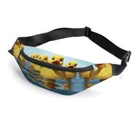 Cute Yellow Rubber Ducky Fanny Pack Fanny Packs for Women Men Waist Bag Mens Fanny Pack Womens Fanny Pack Fanny Pack Men Running Fanny Pack Small Fanny Packs for Women, style, 36*15cm