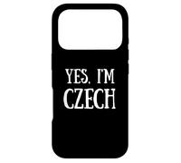 Cute Yes, I'm Czech Czechia Czech Republic Case for iPhone 17 Pro