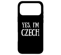Cute Yes, I'm Czech Czechia Czech Republic Case for iPhone 17 Pro Max