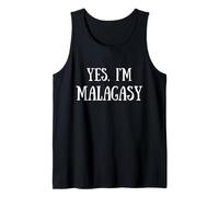 Cute Yes, I'm Malagasy Madagascar Antananarivo Tank Top