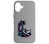Cute Yoga Astronaut Wellness Tai Chi Meditation Zen XiGong Case for iPhone 16 Plus