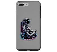 Cute Yoga Astronaut Wellness Tai Chi Meditation Zen XiGong Case for iPhone 7 Plus/8 Plus