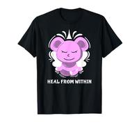 Cute Yoga Bear Meditation Mindfulness Heal From Your Within T-Shirt