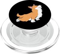 Cute Yoga Corgi Dog Workout Meditation Exercise Dog Corgis PopSockets PopGrip for MagSafe