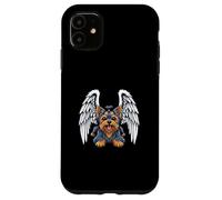 Cute Yorkshire Terrier Angel Pet Design Case for iPhone 11